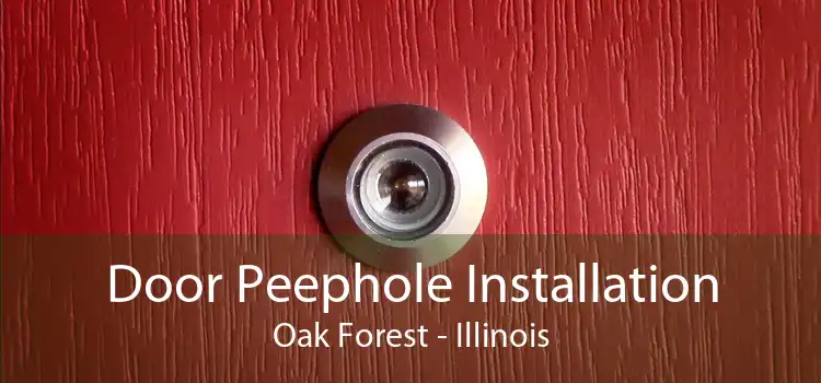 Door Peephole Installation Oak Forest - Illinois