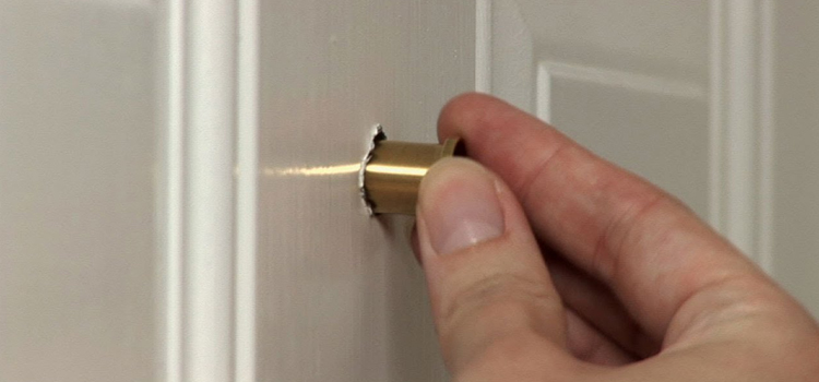 peephole door repair in Orland Park, IL